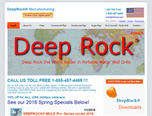 Tablet Screenshot of deeprock.com